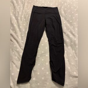 LULULEMON LEGGINGS WITH MESH - SIZE 6